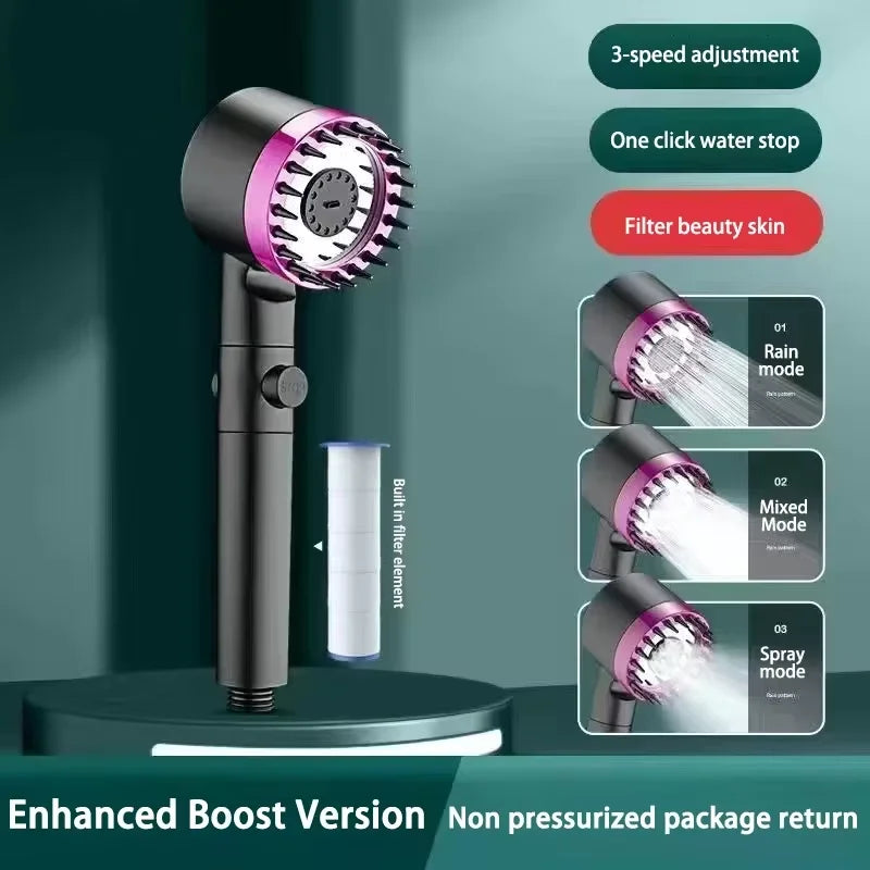 High Pressure Shower Head with Filter