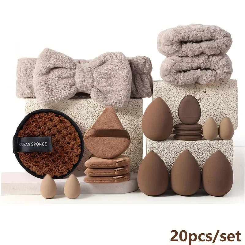 Makeup Tool Set w/Headband